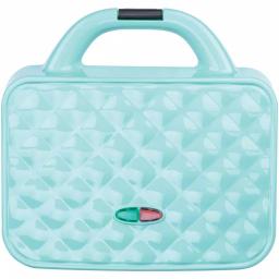Brentwood Appliances Couture Purse Blue Nonstick Dual Waffle Maker thumbnail 5