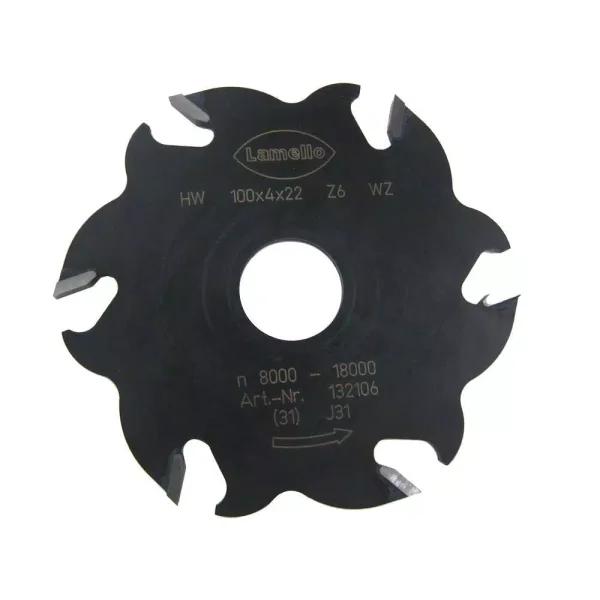 Lamello 6-Teeth Carbide Cutter Replacement Blade for Biscuit Joiners