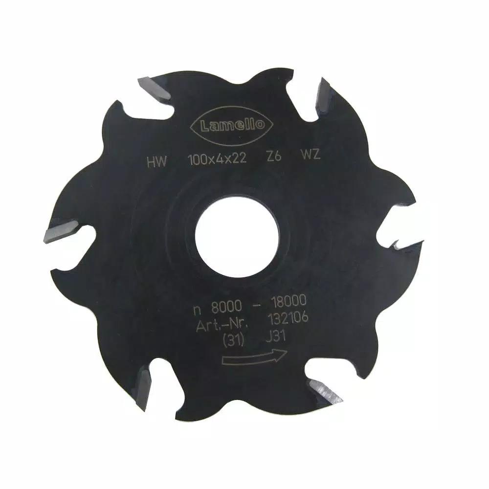 Lamello 6-Teeth Carbide Cutter Replacement Blade for Biscuit Joiners