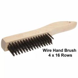 MIBRO 7-Piece Industrial Wire Brush and Hand Brush Set for Deburring, Rust and Scale Removal thumbnail 7