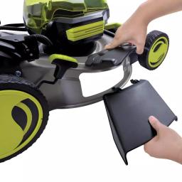 Sun Joe iON100V-21LM 21 in. 100V Cordless Self-Propelled Walk-Behind Lawn Mower Kit with 5.0 Ah Battery and Charger thumbnail 4
