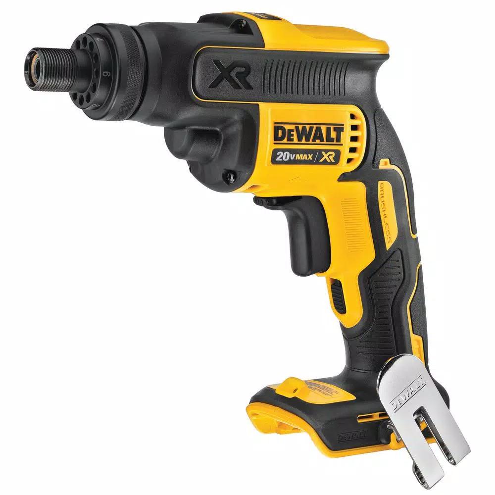 DEWALT 20V MAX XR Brushless Cordless Drywall Screwgun Kit with (2) 5.0 Ah Batteries & Charger