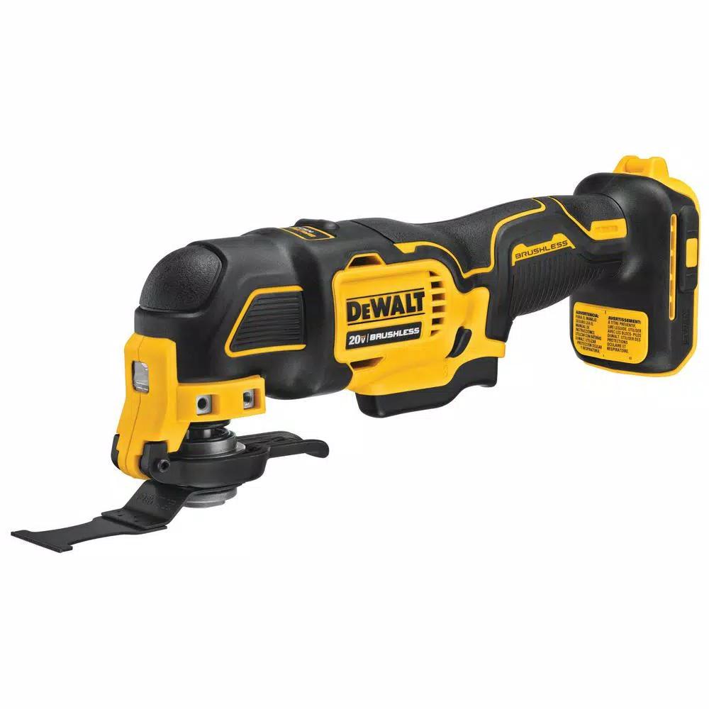 DEWALT 20V MAX ATOMIC Brushless Drill/Driver & Oscillating Multi-Tool Kit with 4 Ah Battery & Charger