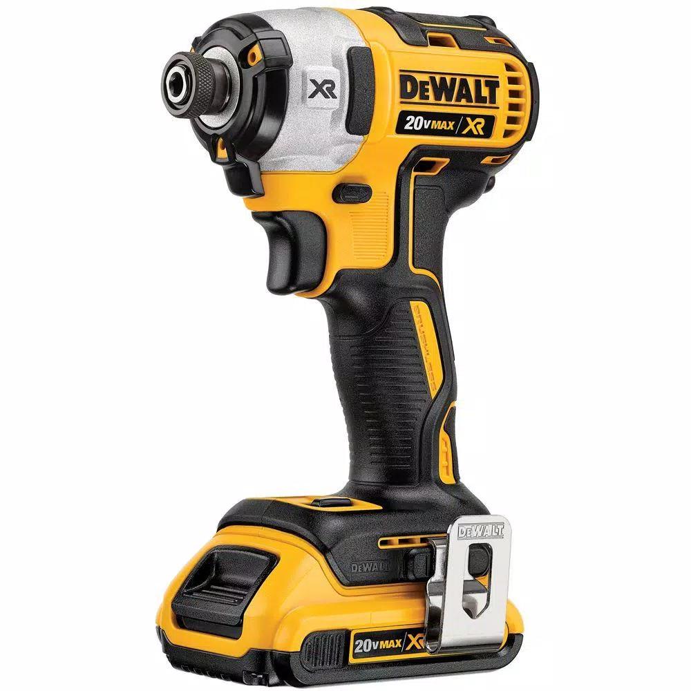 DEWALT 20V MAX XR Brushless 3-Speed 1/4 in. Impact Driver Kit with (2) 5.0 Ah Batteries and Charger