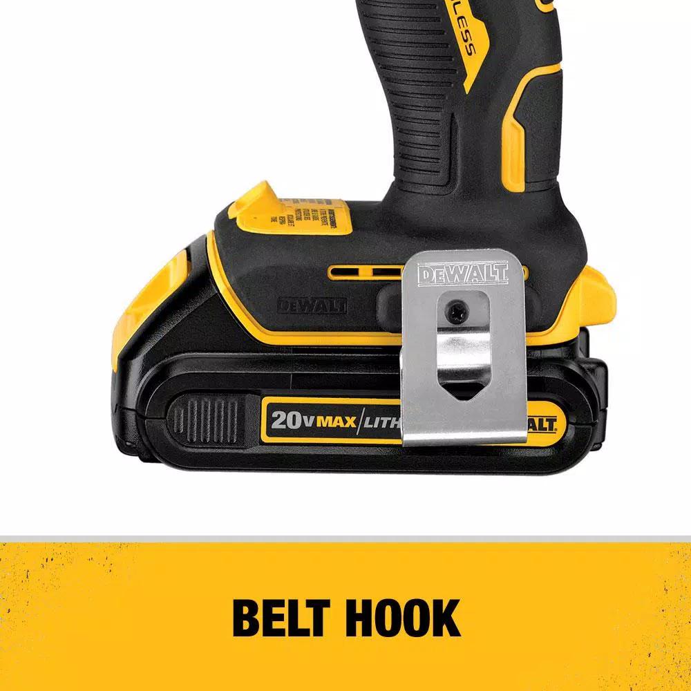DEWALT 20V MAX ATOMIC Brushless 1/2 in. Compact Hammer Drill Kit with 4.0Ah Battery and Charger
