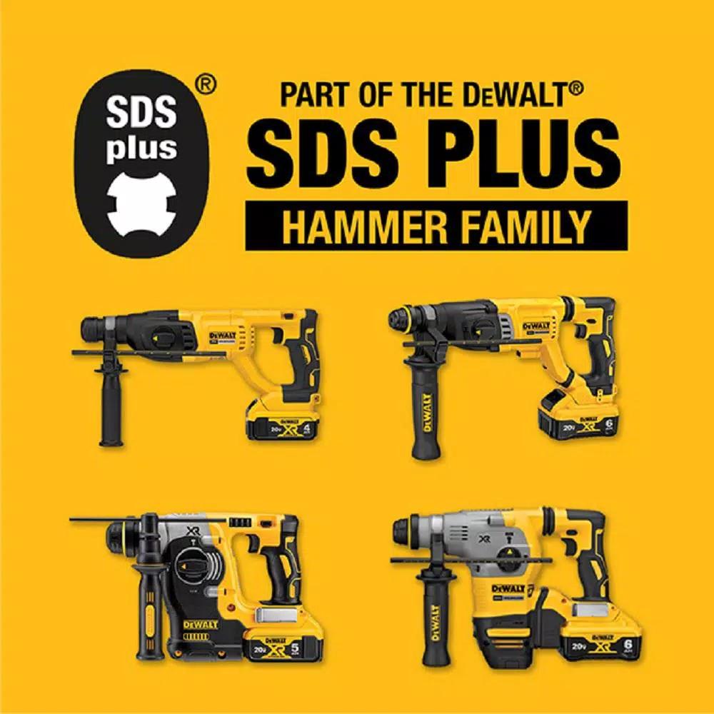 DEWALT 20V MAX XR Brushless 1 in. SDS Plus D-Handle Rotary Hammer Kit with (2) 5.0 Ah Batteries & Charger