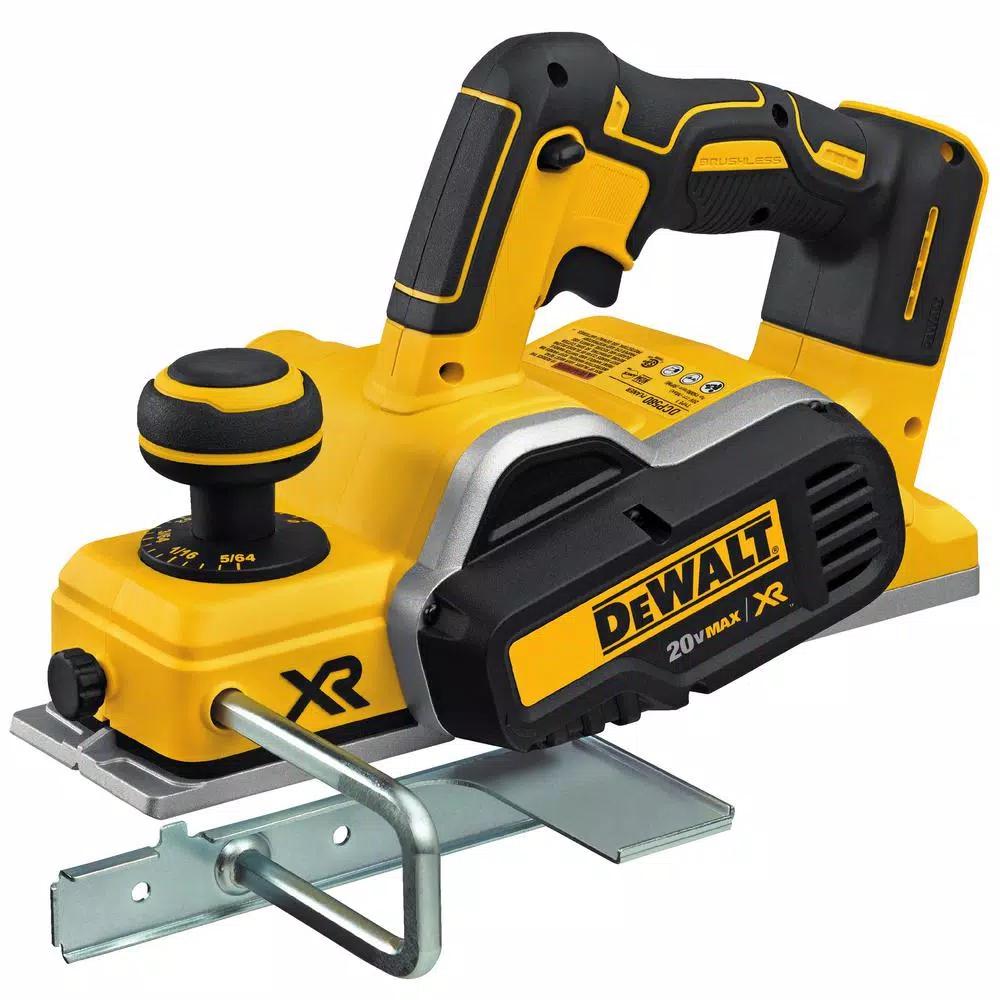 DEWALT 20V MAX XR Cordless Brushless 3-1/4 in. Planer Kit with 3.0Ah Battery and Charger