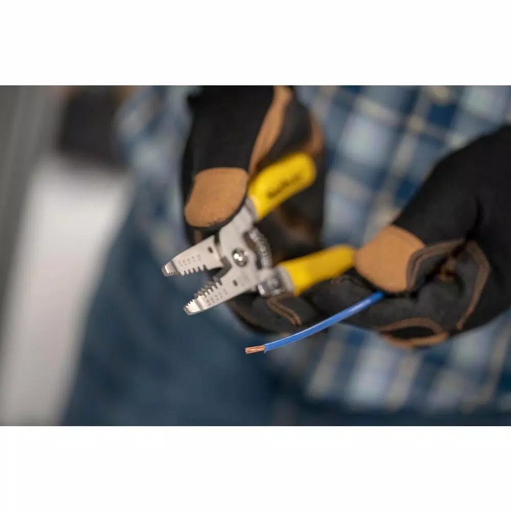 Southwire Ergo S1018SOL Wire Stripper 10-18 AWG, Stainless Steel Shear Blades