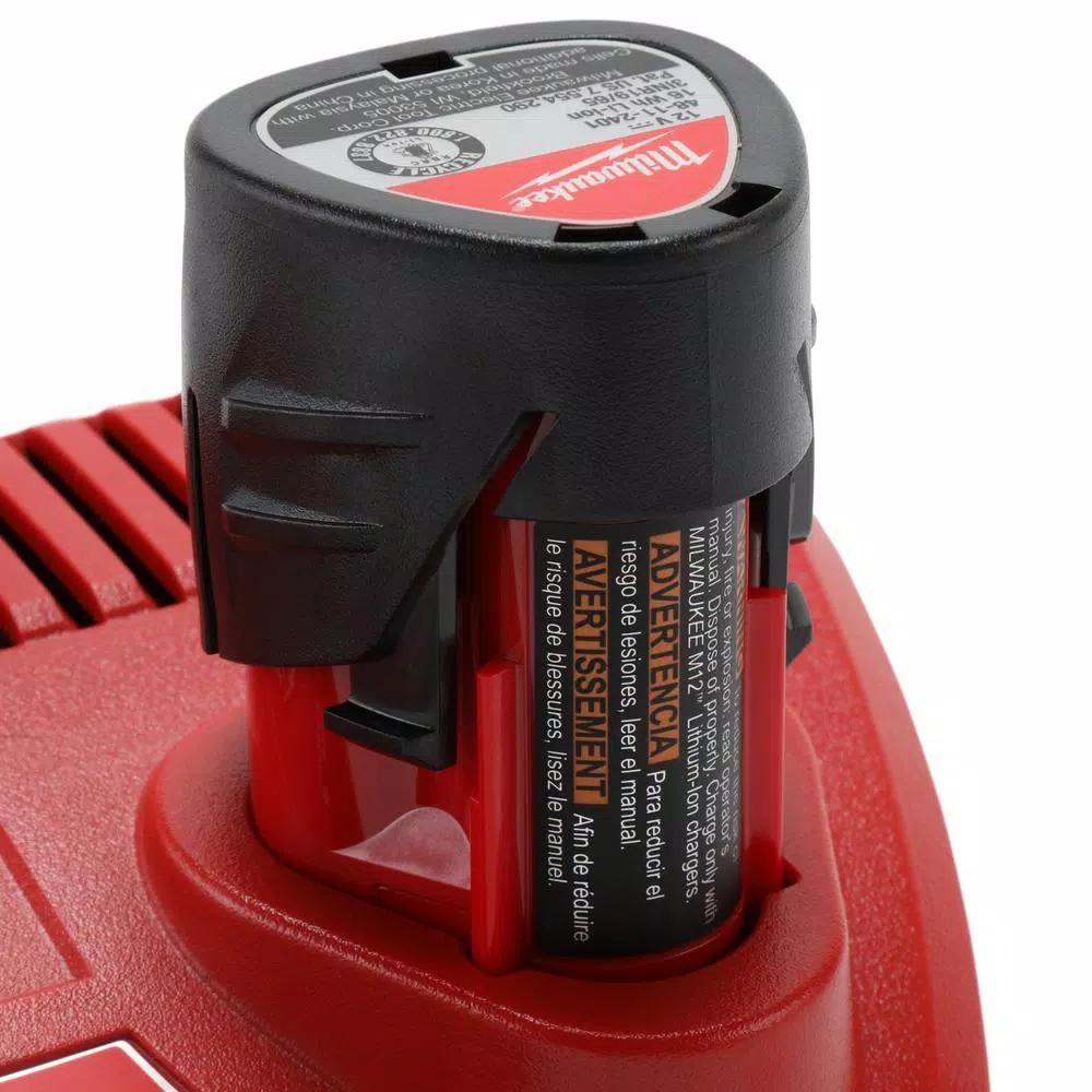 Milwaukee M12 12V Lithium-Ion Cordless Rivet Tool Kit with (2) 1.5Ah Batteries and Charger