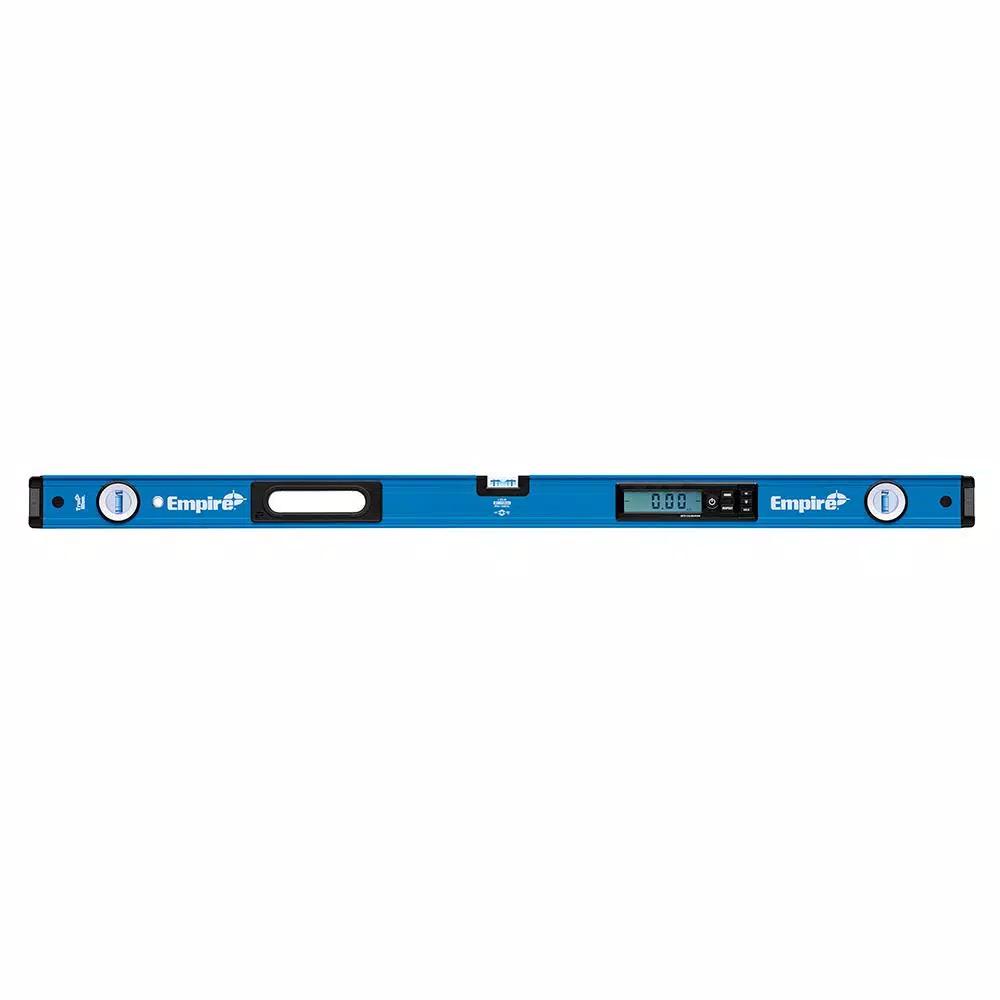 Empire True Blue 48 in. Digital Box Level Kit with 8 in. Magnetic Torpedo Level and 7 in. Rafter Square