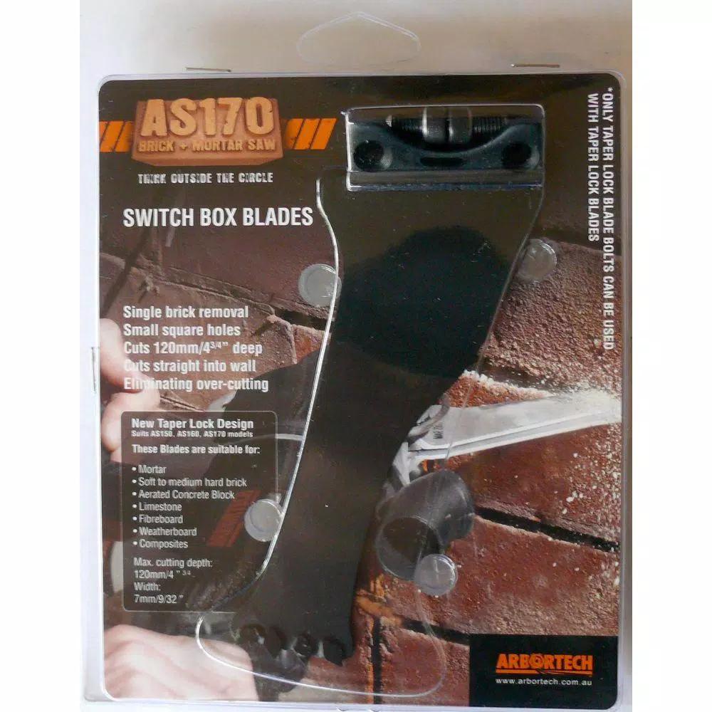 Arbortech AS170 Switchbox Blade for Electrical Switch Box Installation in Masonry and Plaster