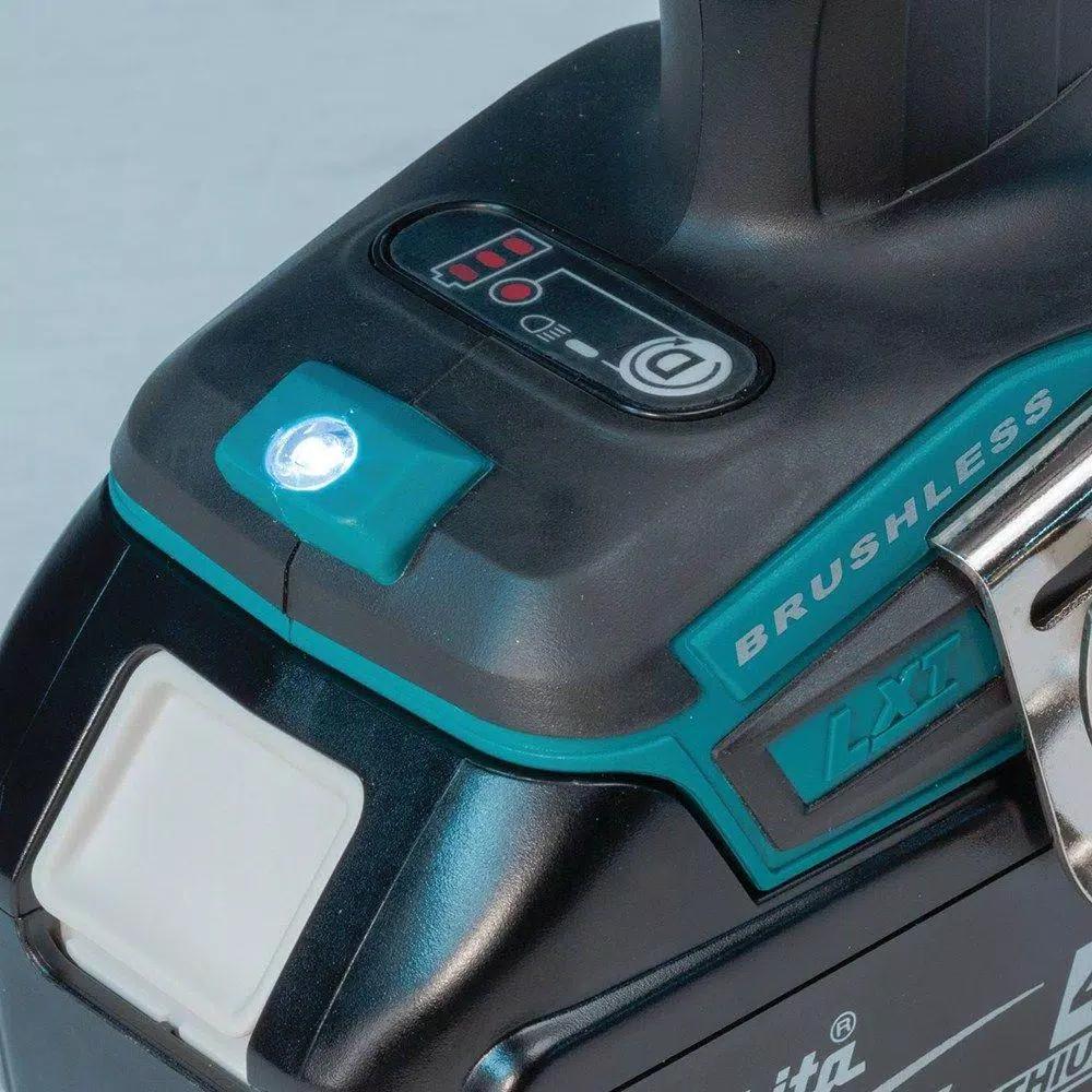 Makita 18V LXT Brushless Cordless Drywall Screwdriver with Push Drive & 5.0Ah Battery