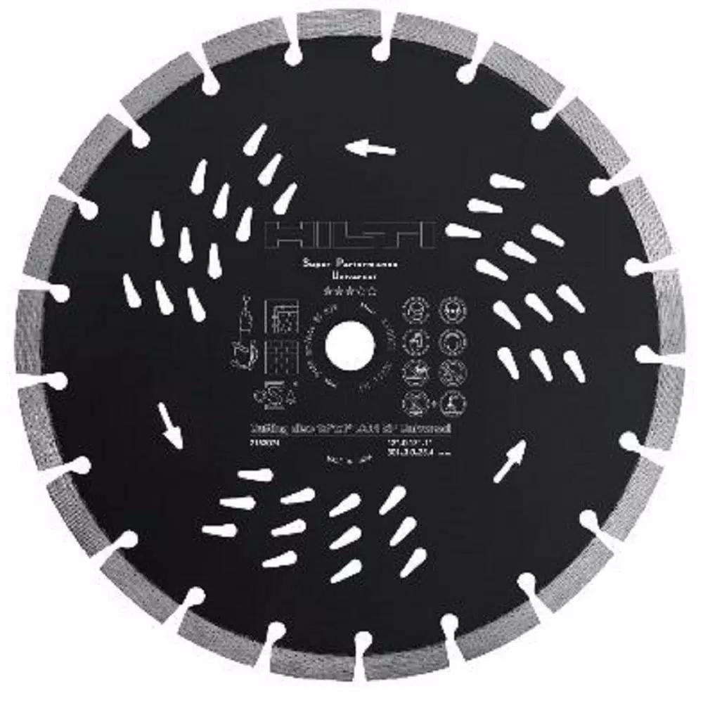 Hilti DCH 300-X 12 in. Corded Diamond Concrete Saw with 2 SPS Universal Blades