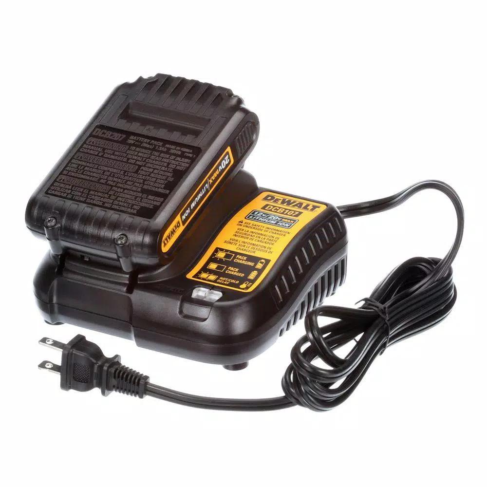 DEWALT 20V MAX Cordless 1/2 in. Drill/Driver Kit with 3 Batteries and Charger
