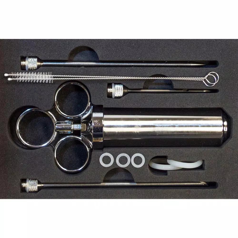 Sportsman Series 11-Piece Stainless Steel Marinade Injector Set