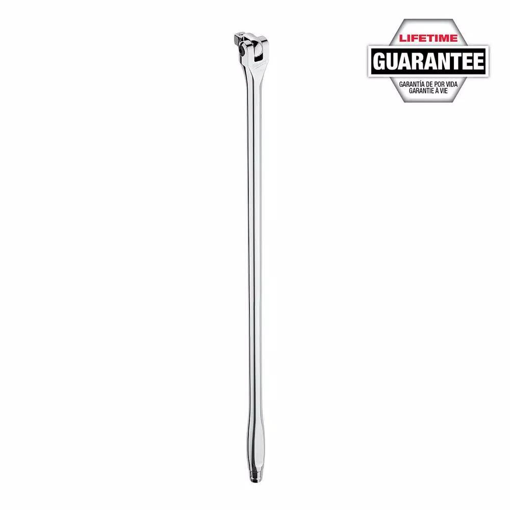Milwaukee 1/2 in. Drive 24 in. Breaker Bar with 180° Swivel Head