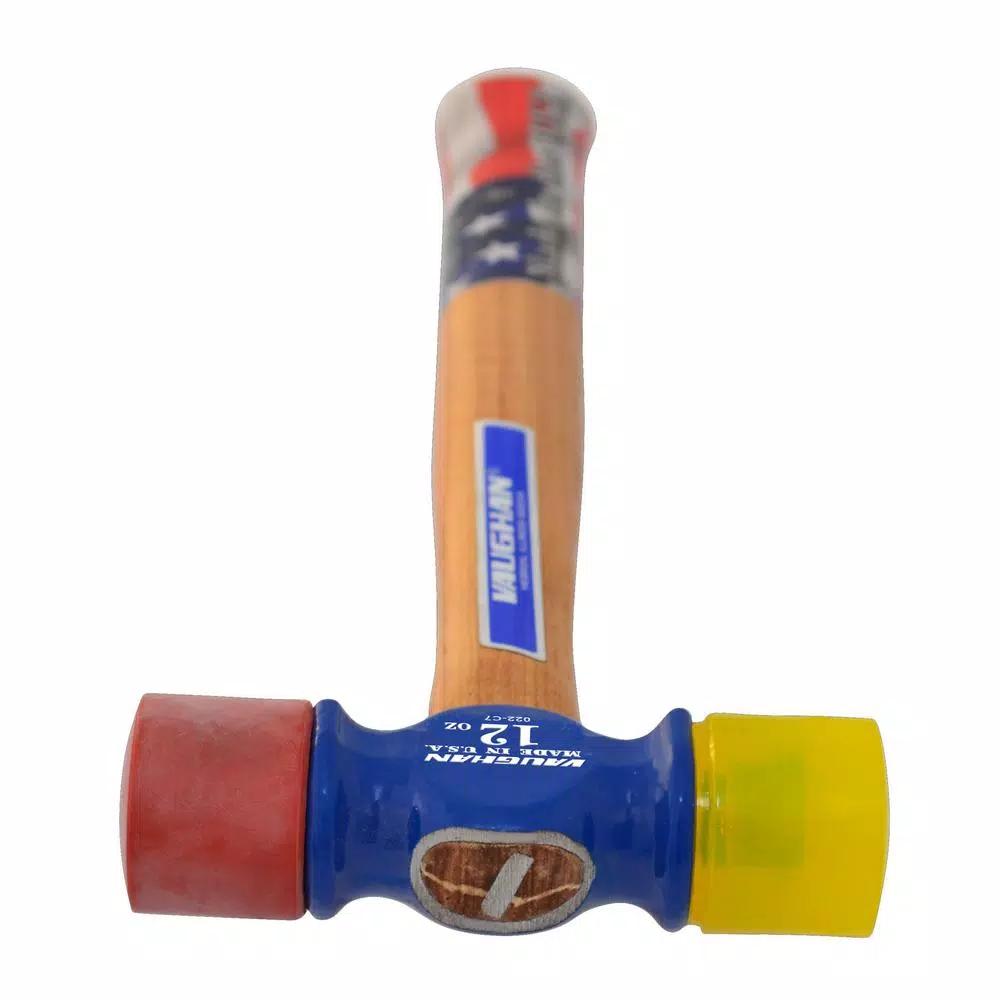 Vaughan 12 oz. Soft Face Mallet with 12.5 in. Hickory Handle