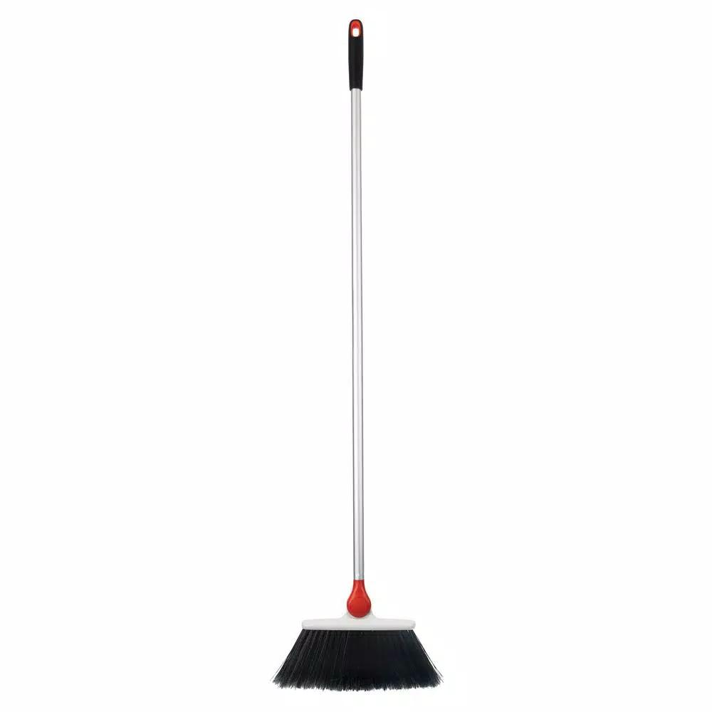 OXO Good Grips 52 in. Any Angle Broom with Lightweight Aluminum Handle