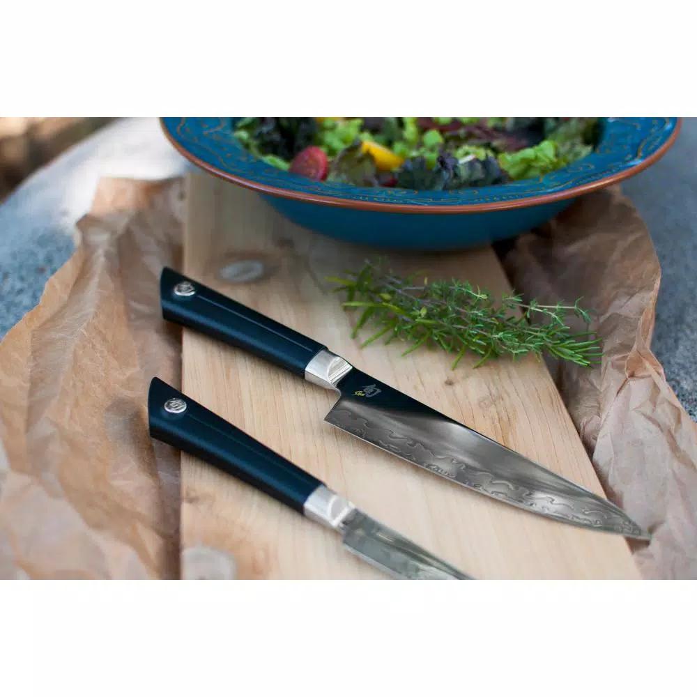 Shun Sora 8 in. Japanese Chef's Knife with VG-10 San Mai Composite Blade