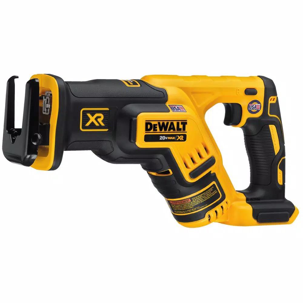 DEWALT 20V MAX XR Brushless Compact Reciprocating Saw Kit with (2) 5.0Ah Batteries and Charger