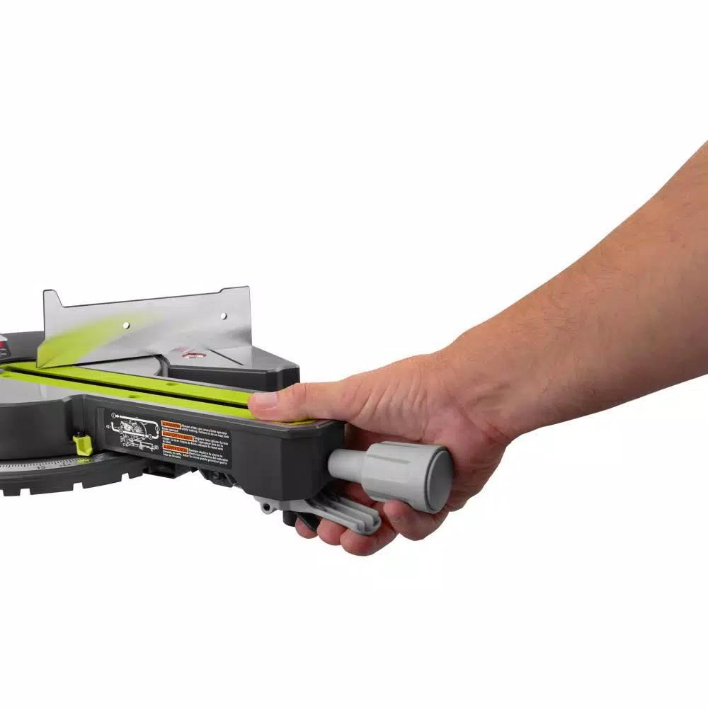 RYOBI 7-1/4 in. Sliding Compound Miter Saw with Stand, 10 Amp, 5350 RPM Kit