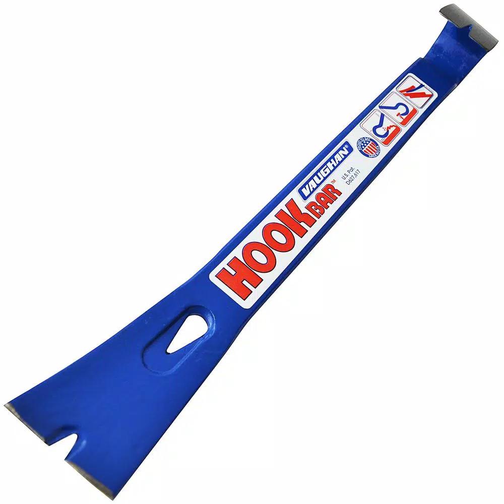 Vaughan B215H 15 in. Steel Hook Bar Nail Puller Pry Bar