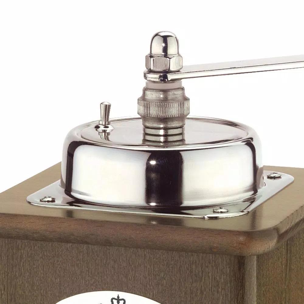 ZASSENHAUS Brasilia Manual Coffee Mill - Dark Beechwood with Steel Conical Burrs