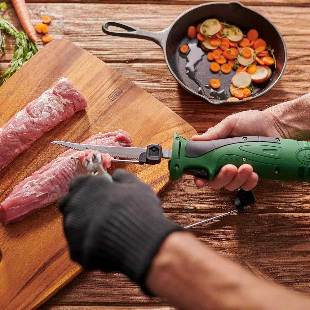 LEM SilverSkin Electric Knife Kit with 5.25 in. Stainless Steel Blades and Accessories