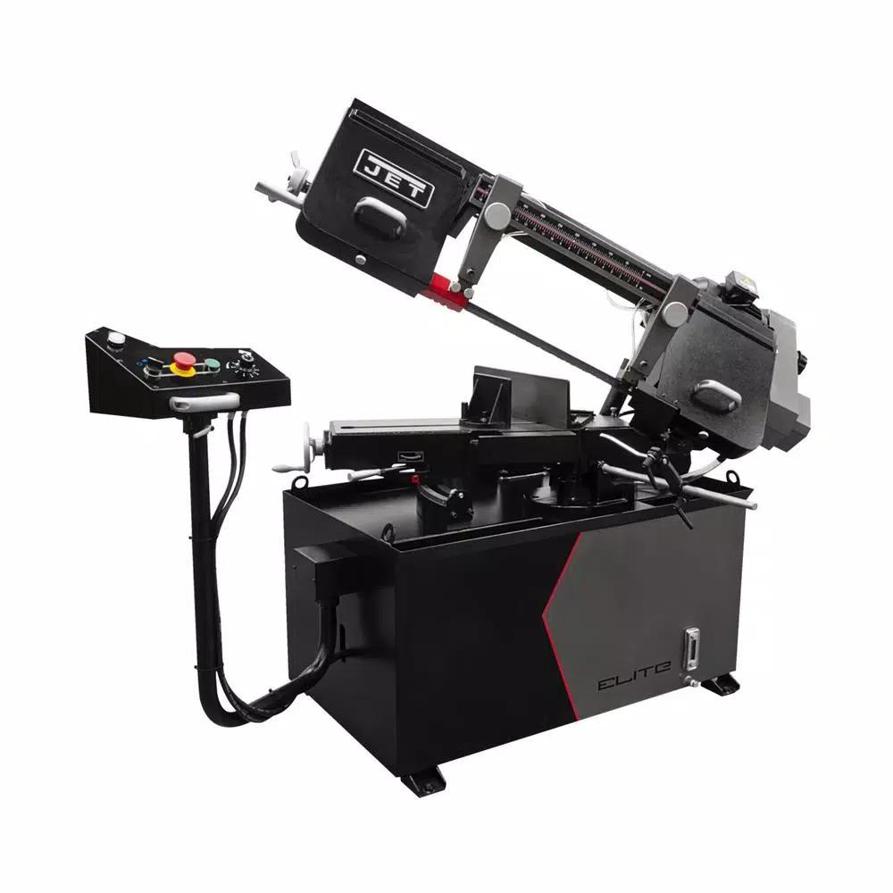 Jet 8 in. x 13 in. Metalworking Variable Speed Mitering Bandsaw, 1-1/2 HP, 115/230V