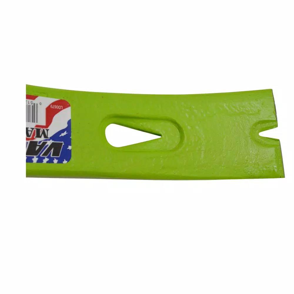 Vaughan B215H 15 in. Steel Hook Bar Nail Puller Pry Bar