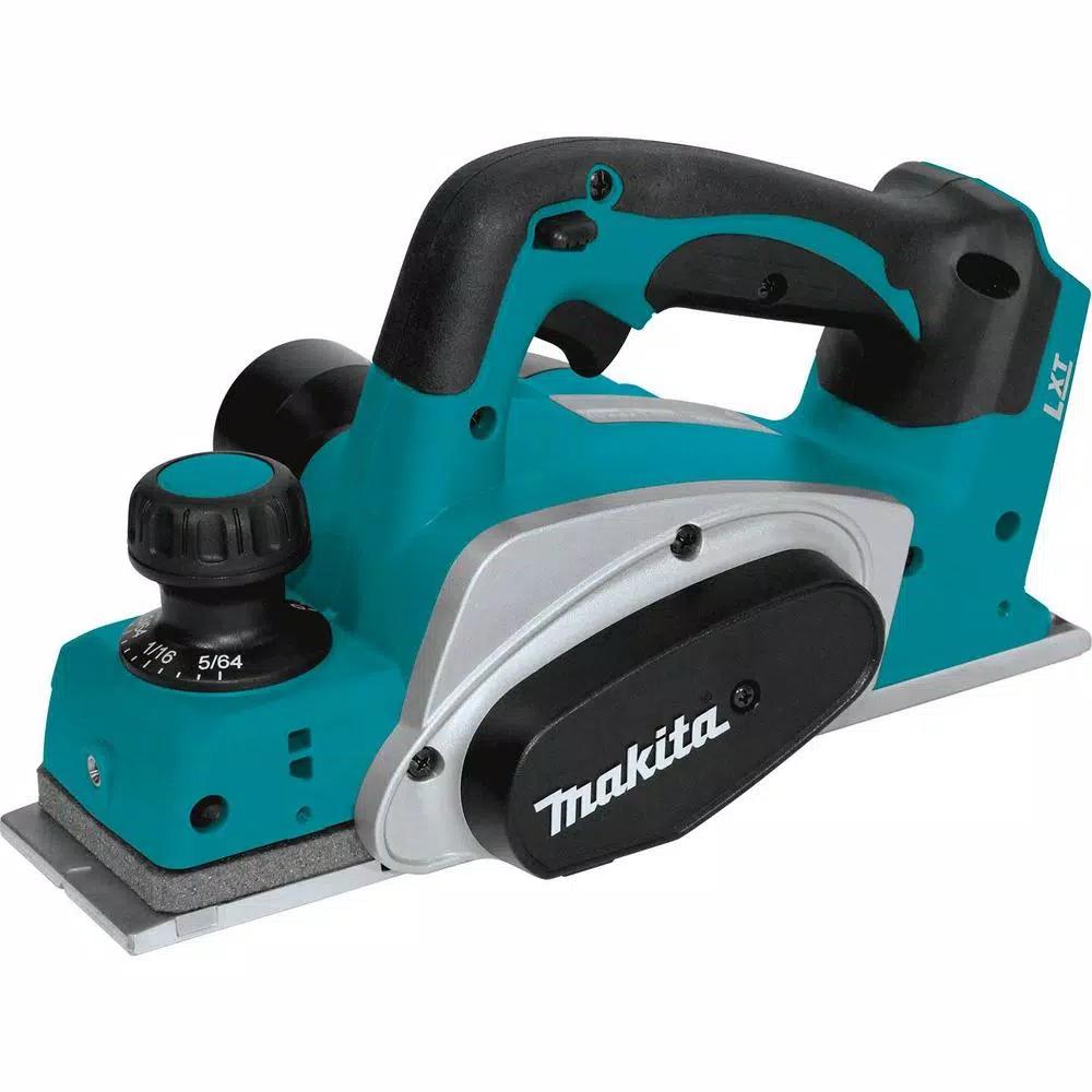 Makita 18V LXT Cordless 3-1/4 in. Planer with Bonus 5.0Ah Battery