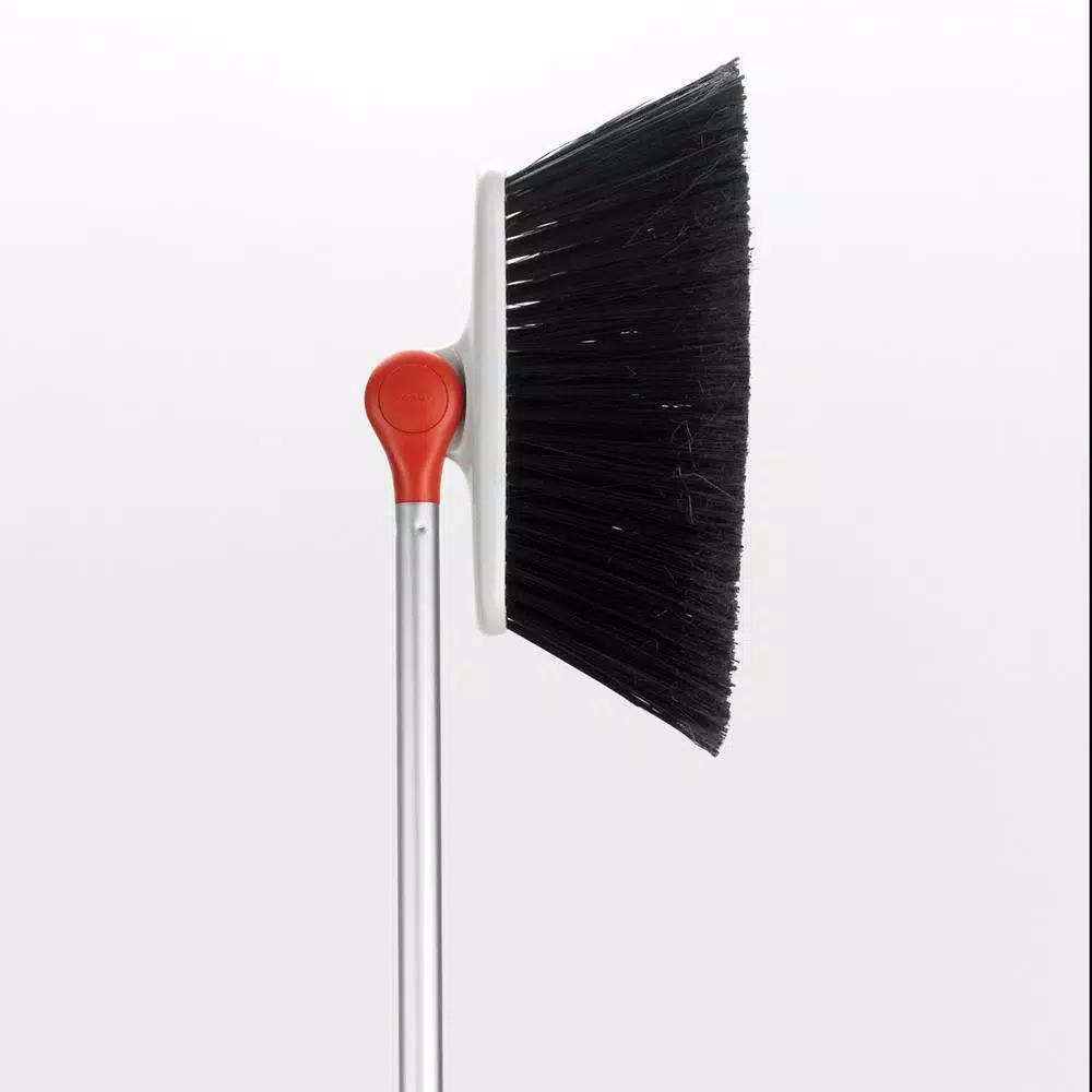 OXO Good Grips 52 in. Any Angle Broom with Lightweight Aluminum Handle