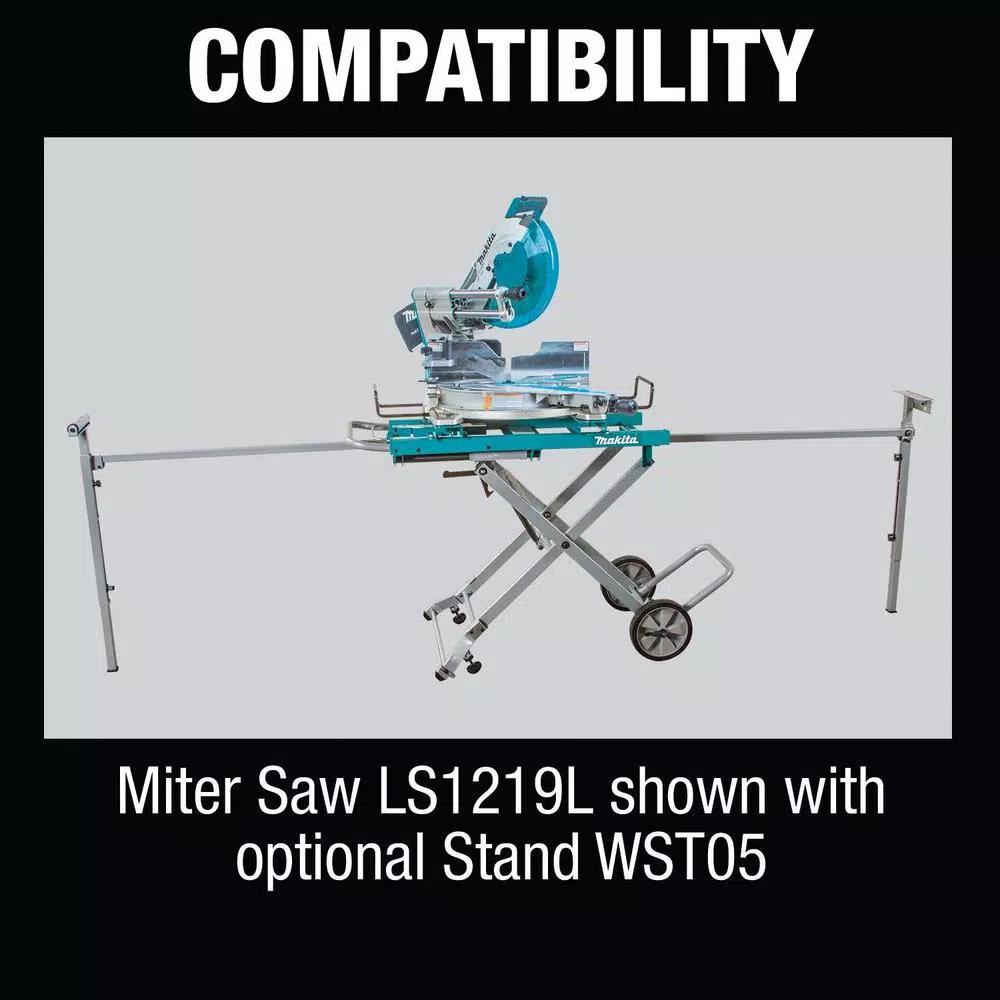 Makita 12 in. 15 Amp Dual-Bevel Sliding Compound Miter Saw with Laser & AF601 16-Gauge Finish Nailer Bundle