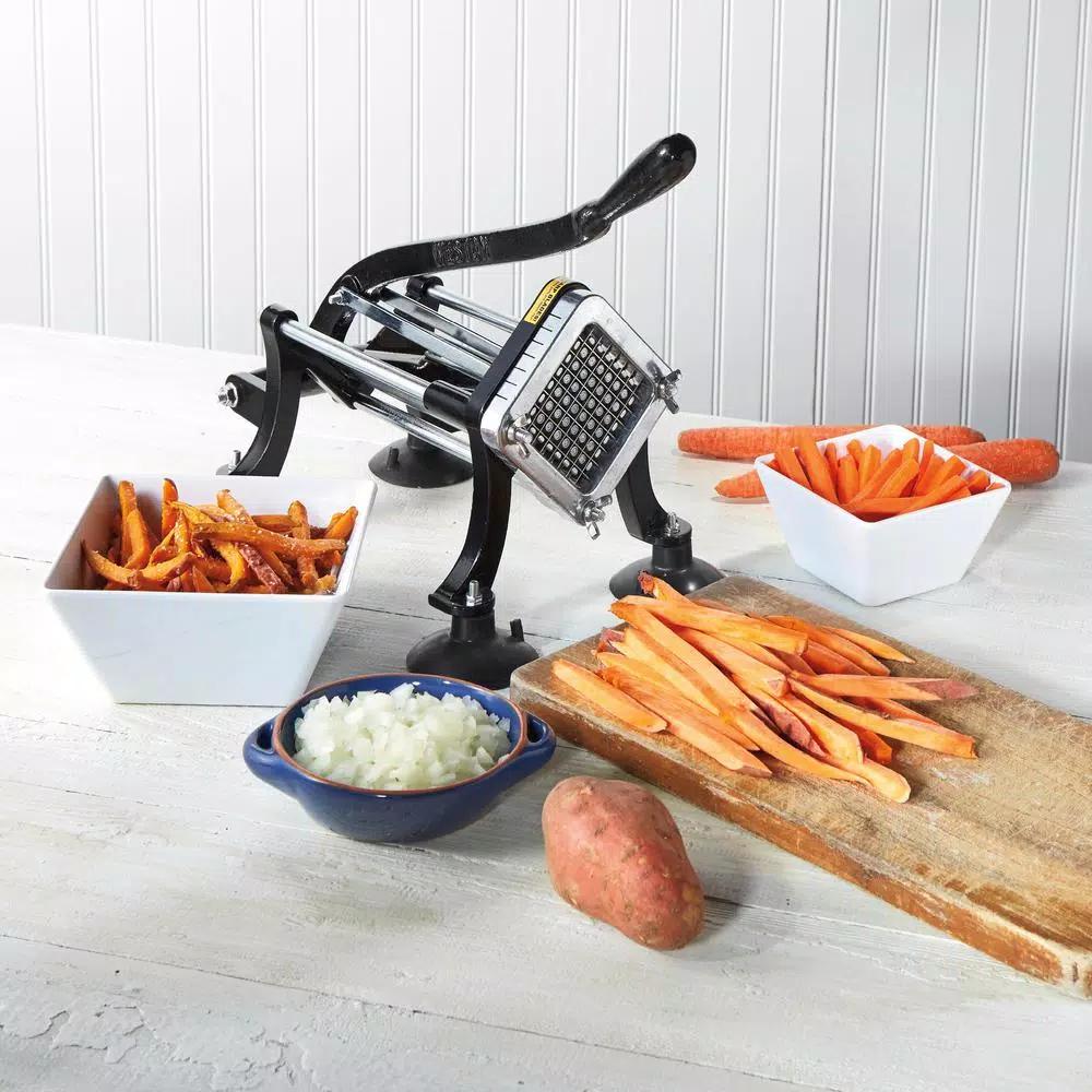 Weston Professional Stainless Steel French Fry Cutter and Vegetable Dicer