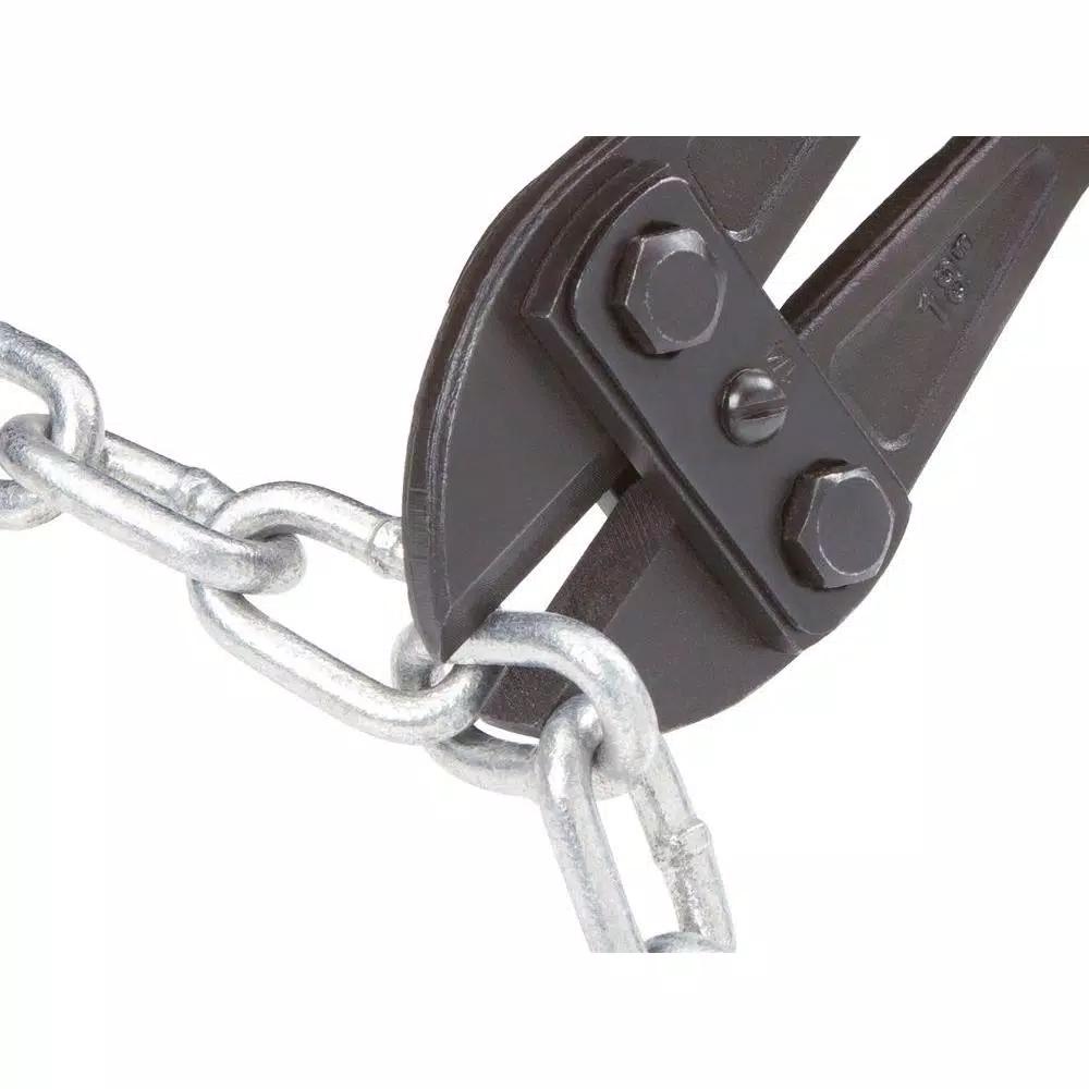 TEKTON 18 in. Bolt Cutter with Compound Action and Hardened Alloy Steel Jaws