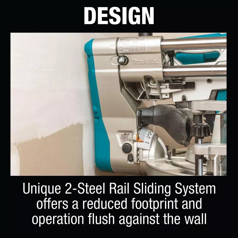 Makita 18V X2 LXT 12 in. Brushless Dual-Bevel Sliding Compound Miter Saw Kit with Bonus 18V LXT Jigsaw