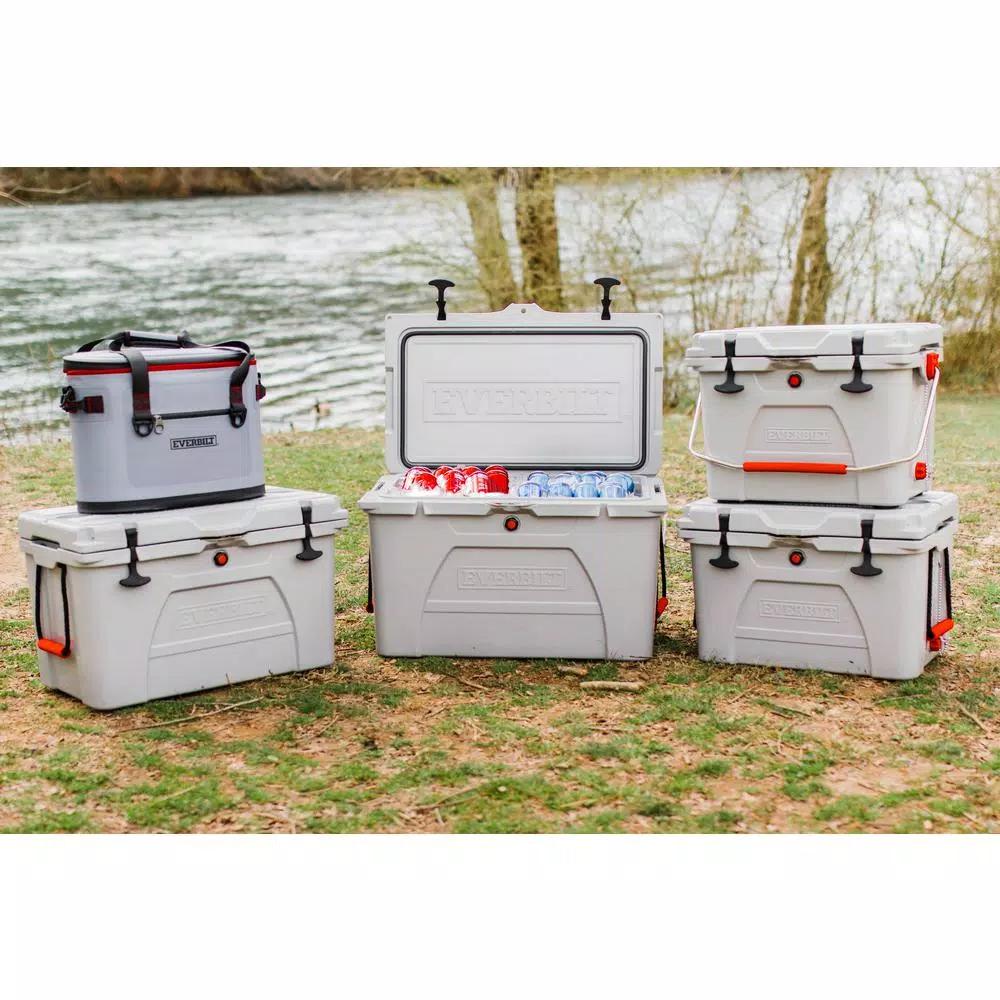 Everbilt 30-Can Soft-Sided Cooler Bag with Waterproof Zipper - 10.46 Qt.