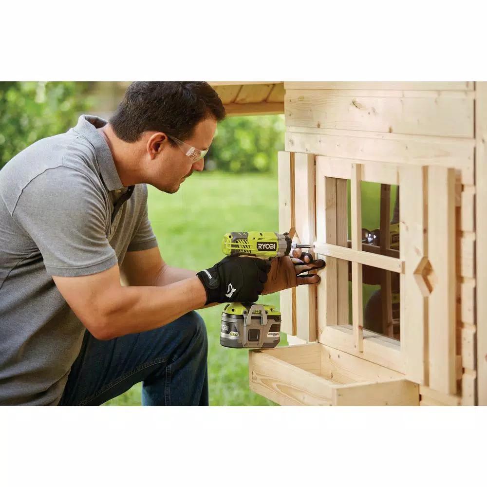 RYOBI 18V ONE+ Cordless 3-Speed 1/4 in. Hex Impact Driver with 1.5 Ah Battery