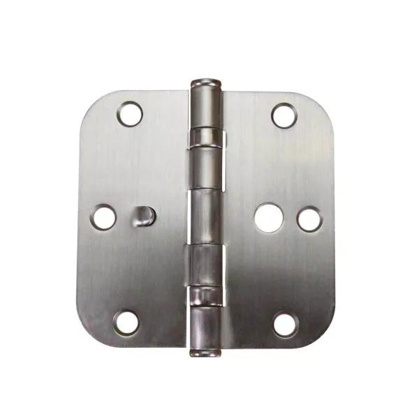 Everbilt 3-1/2 in. Satin Nickel Ball Bearing Door Hinge 3-Pack
