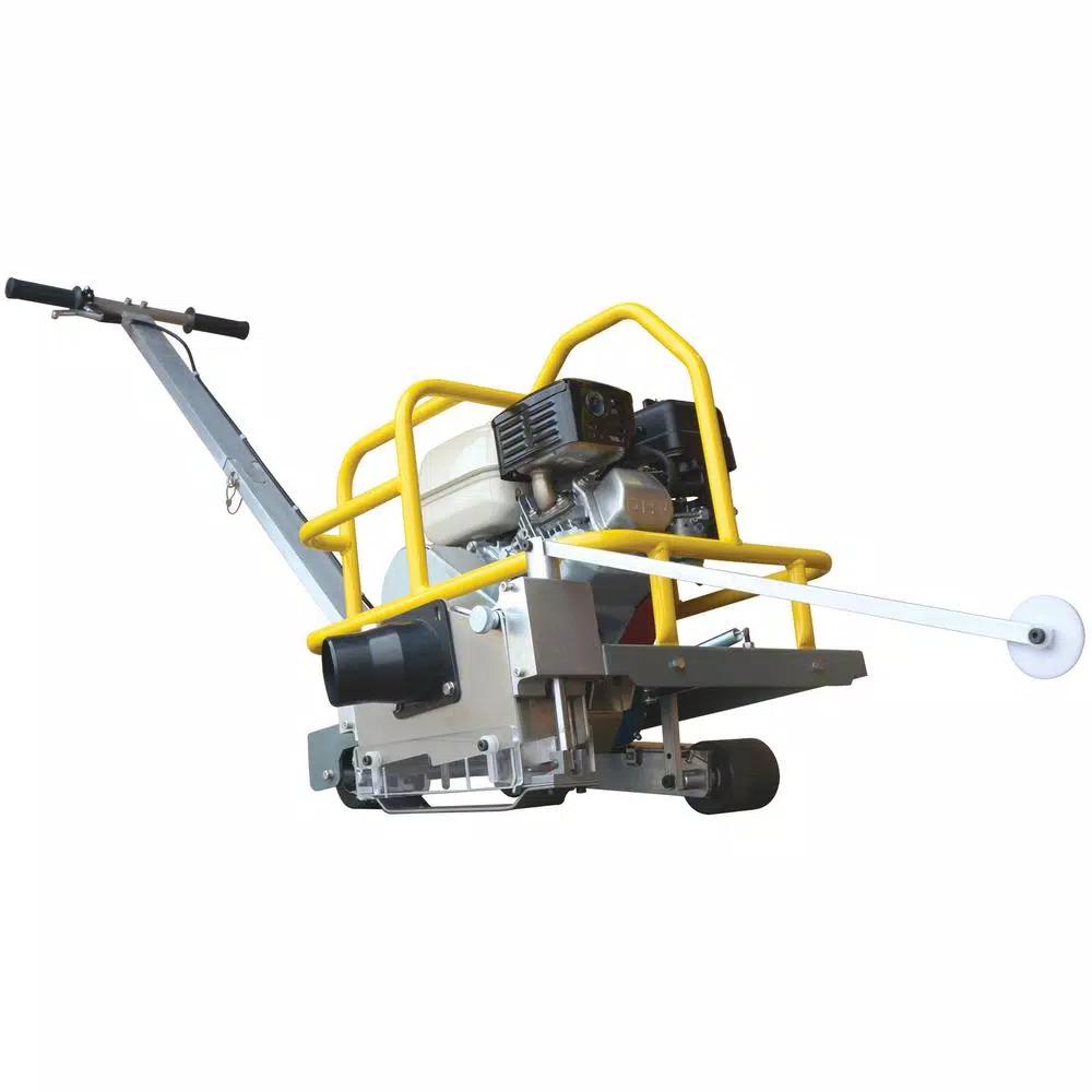 Tomahawk Power TFS6H Early Entry Walk Behind Concrete Saw with 3.5 HP Honda GX120 Engine, 6 in. Blade