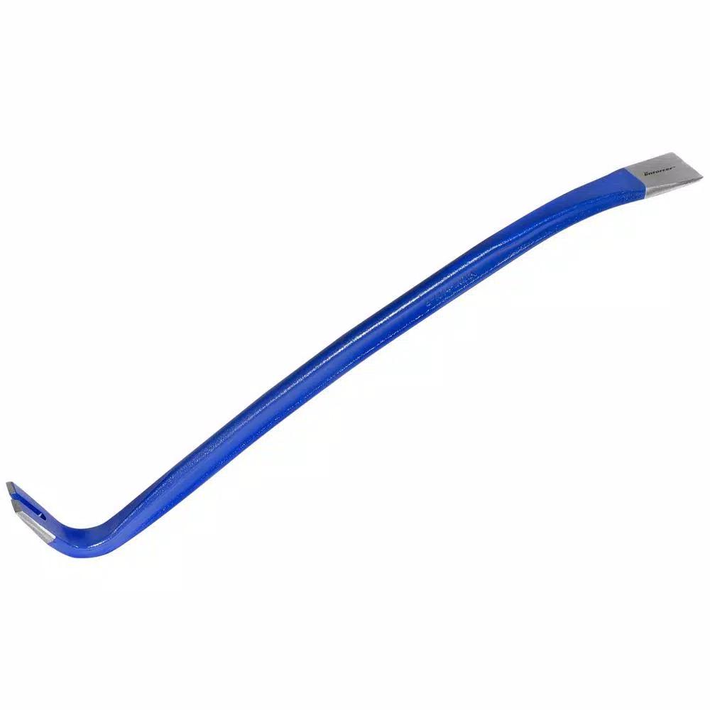 Vaughan Enforcer 14 in. Pry Bar with Patented Curved Shaft
