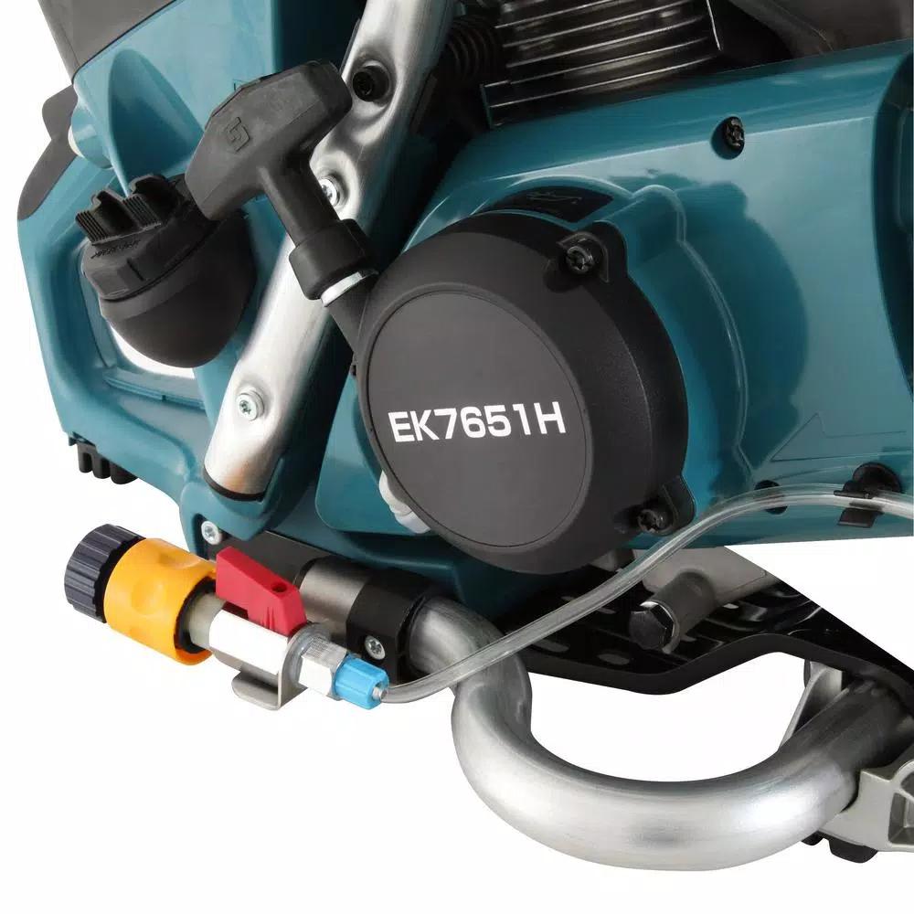 Makita 14 in. 76cc 4-Stroke Gas Power Cutter with Bonus 14 in. Segmented Rim Diamond Blade