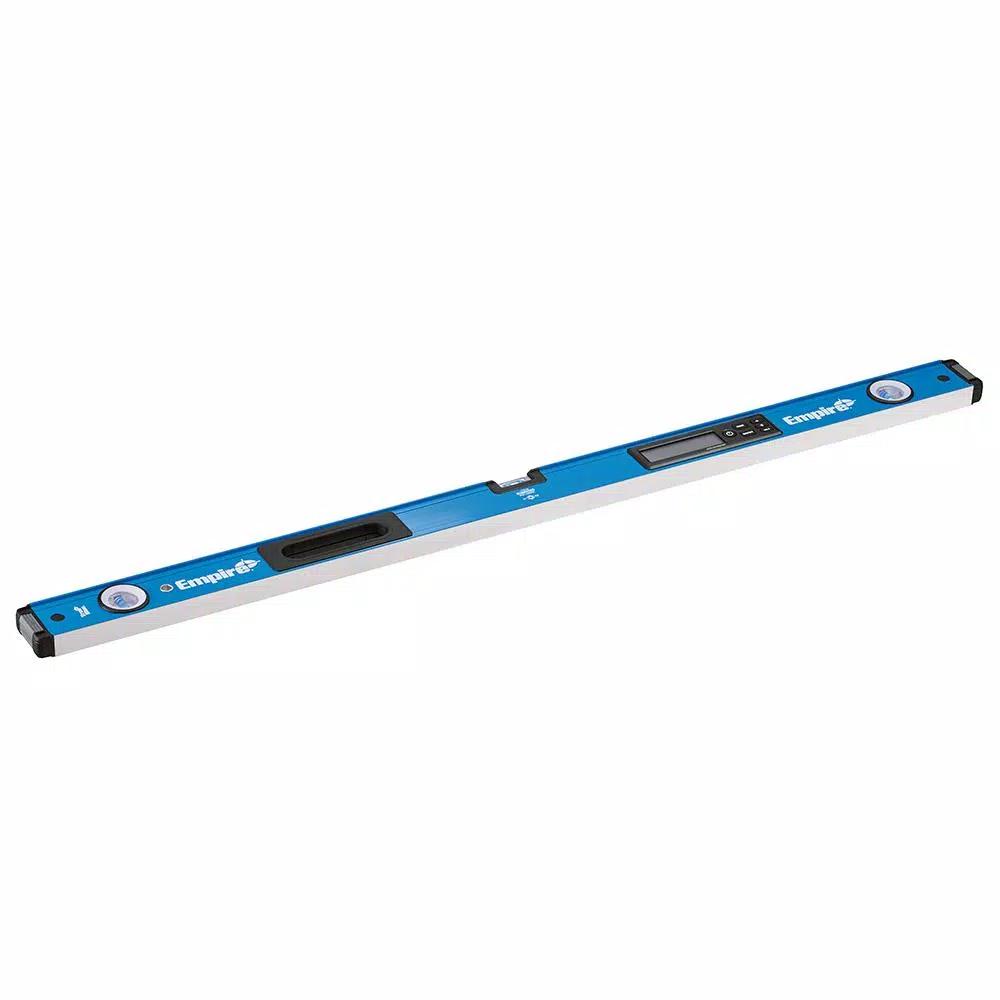Empire True Blue 48 in. Digital Box Level Kit with 8 in. Magnetic Torpedo Level and 7 in. Rafter Square