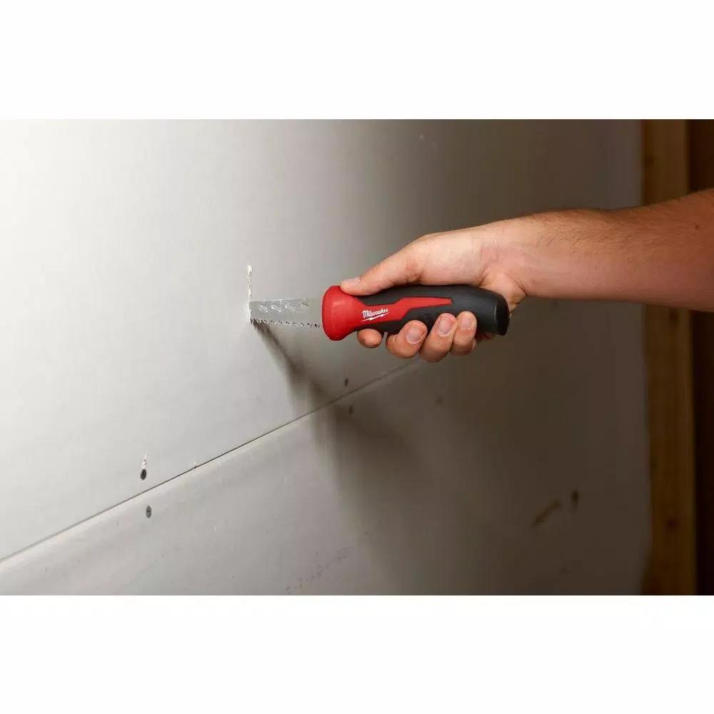 Milwaukee 3-Piece Hand Tool Set: 6 in. Jab Saw, 12 ft. Tape Measure, and 13-in-1 Multi-Tip Screwdriver