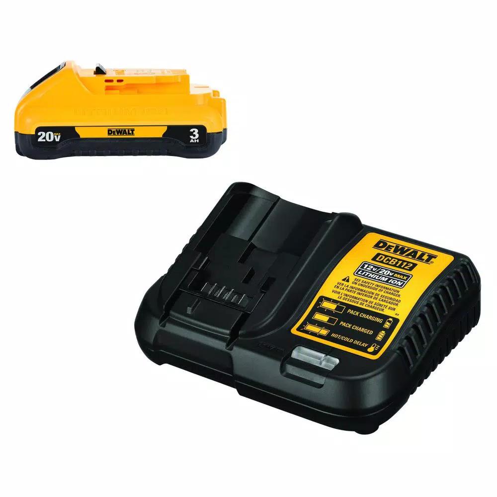 DEWALT 20V MAX Cordless 3/8 in. Right Angle Drill/Driver Kit with 3.0Ah Battery and Charger