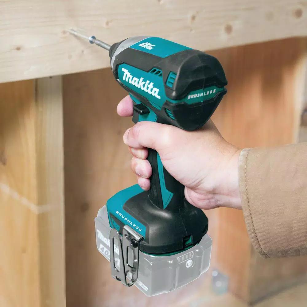 Makita 18V X2 (36V) LXT Brushless 1/2 in. Right Angle Drill Kit with Bonus 18V LXT Brushless Impact Driver