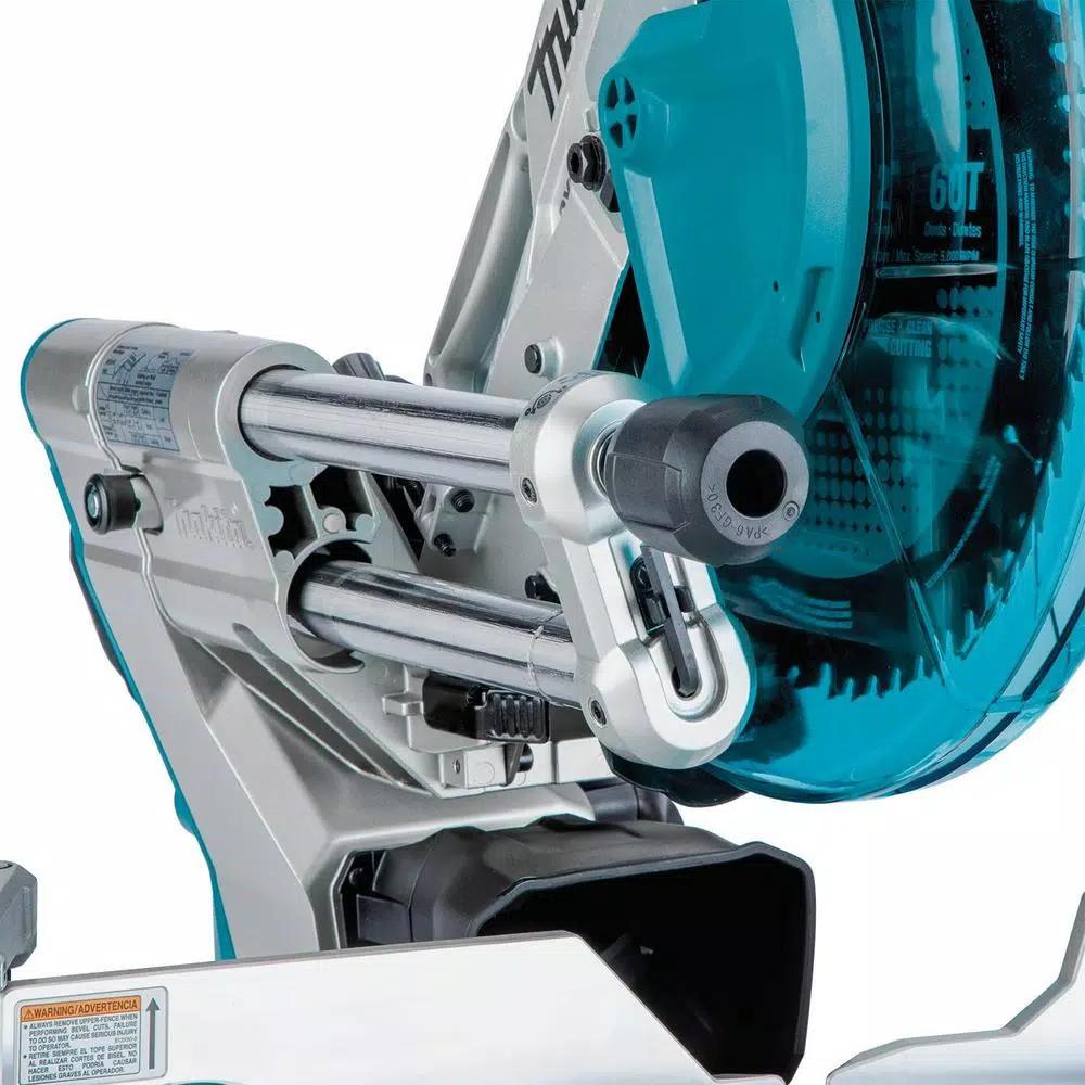 Makita 18V X2 LXT 12 in. Brushless Dual-Bevel Sliding Compound Miter Saw Kit with Bonus 18V LXT Jigsaw