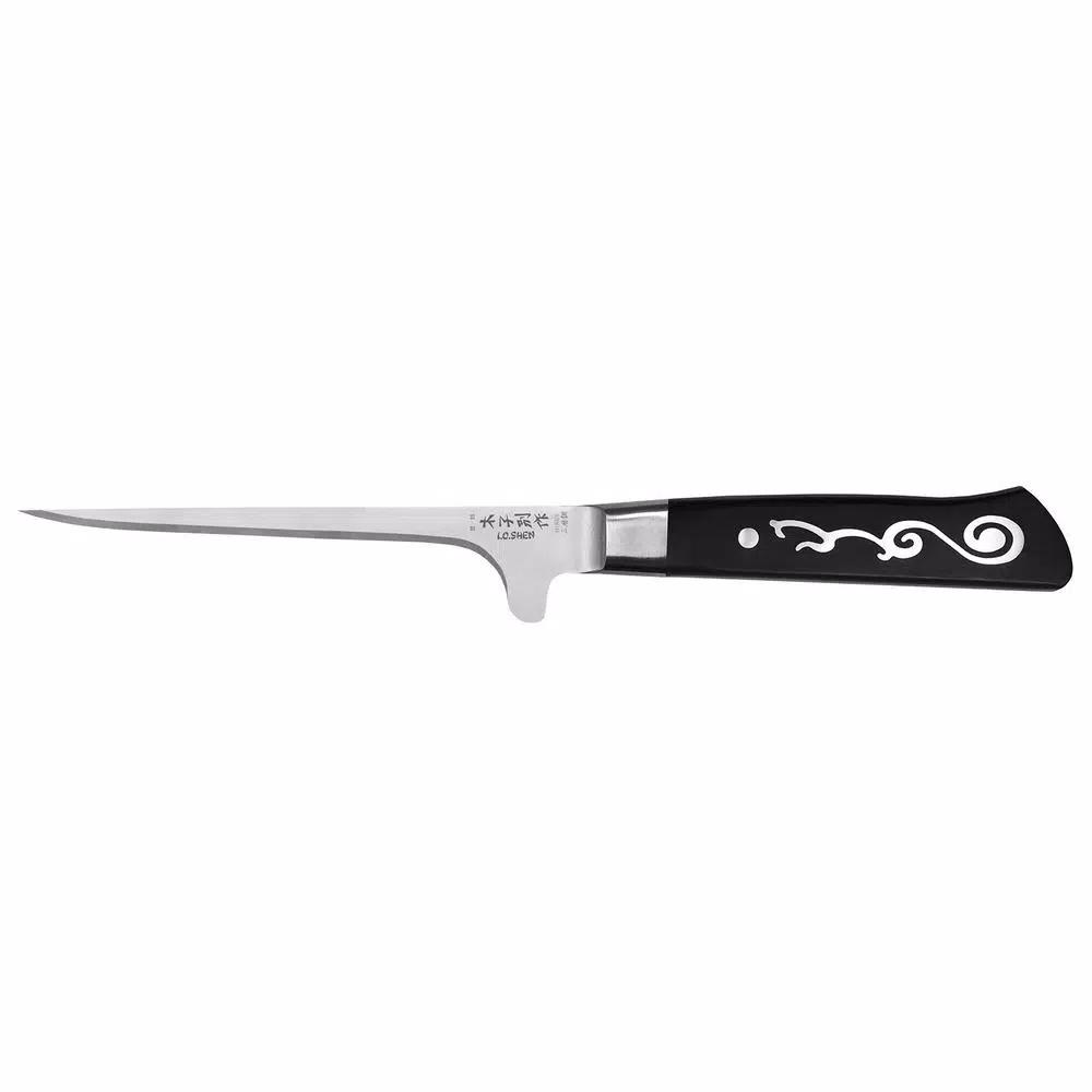 Master Grade I.O. SHEN 6 in. Japanese Boning Knife with Triplex Erdon 62 Steel