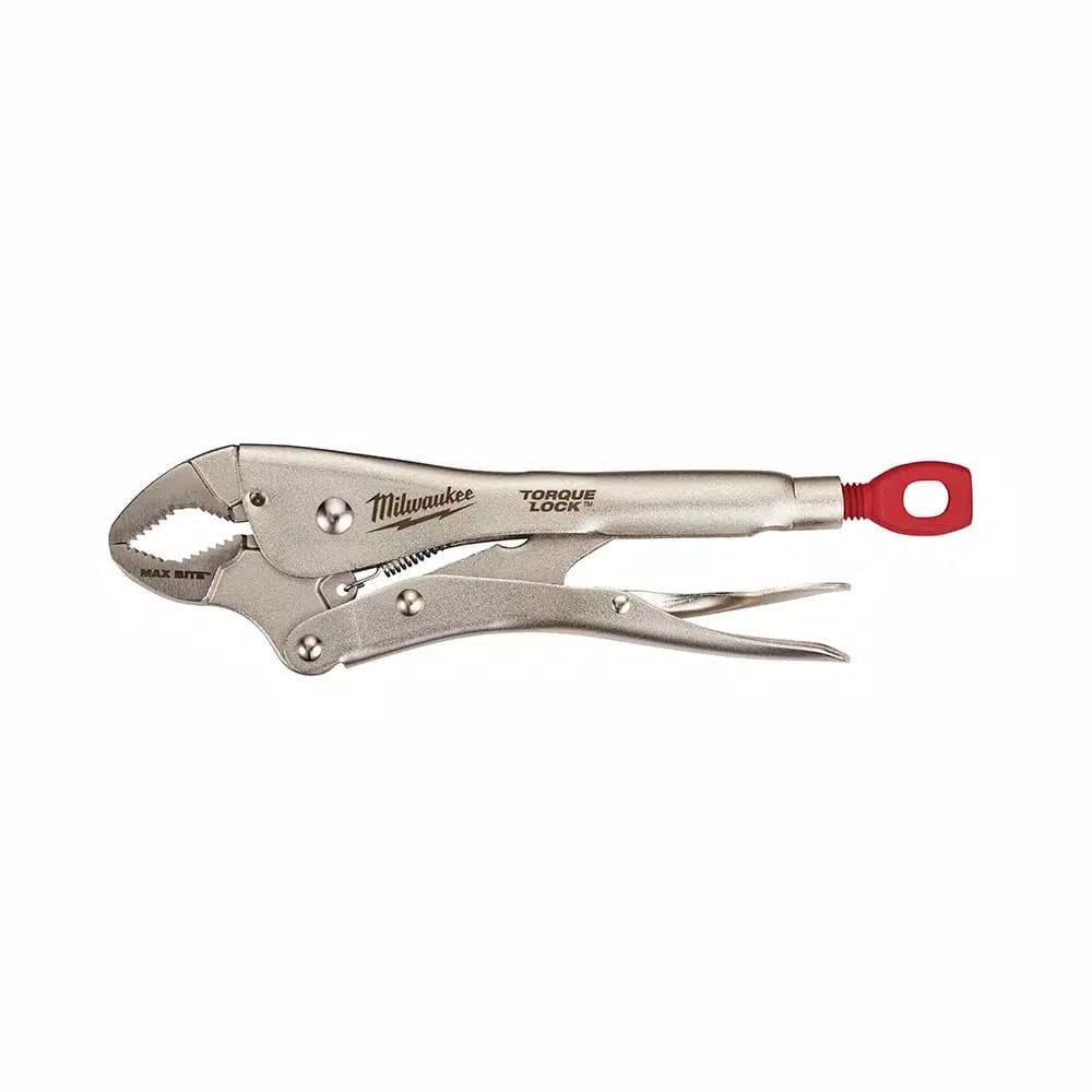 Milwaukee 10 in. TORQUE LOCK Curved Jaw Locking Pliers with MAXBITE