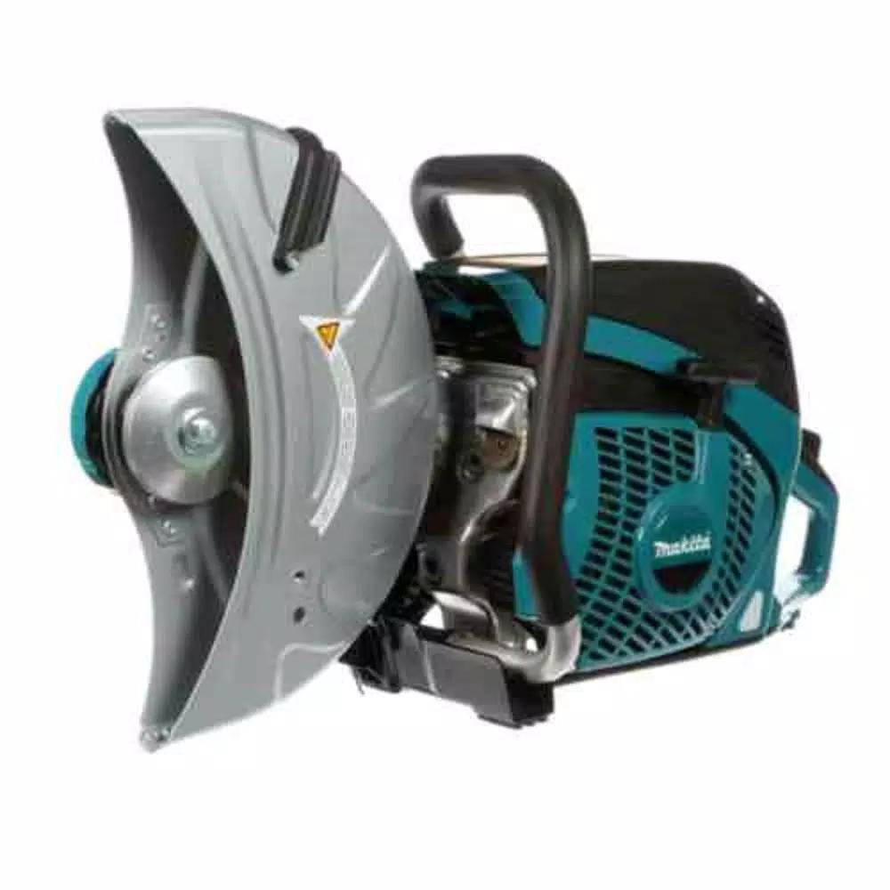 Makita 14 in. 61 cc Gas Power Cutter with Bonus 14 in. Segmented Rim Diamond Blade